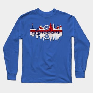 London Skyline Long Sleeve T-Shirt